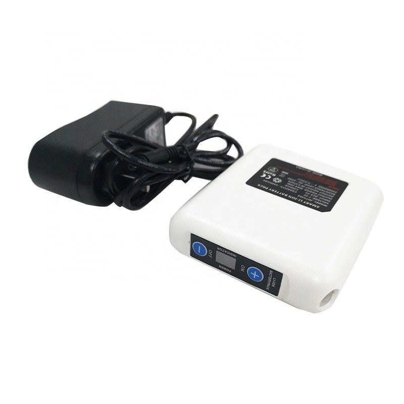 এবিএস গরম কাপড় ব্যাটারি 7.4V 4400mAh DC3.5x1.35mm গর্ত চার্জিং পোর্ট