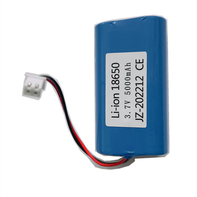 কাস্টমাইজড 18650 লি-আয়ন ব্যাটারি 2200mah সেল 2S1P প্যাক Icr18650 7.4v ক্যামেরার জন্য
