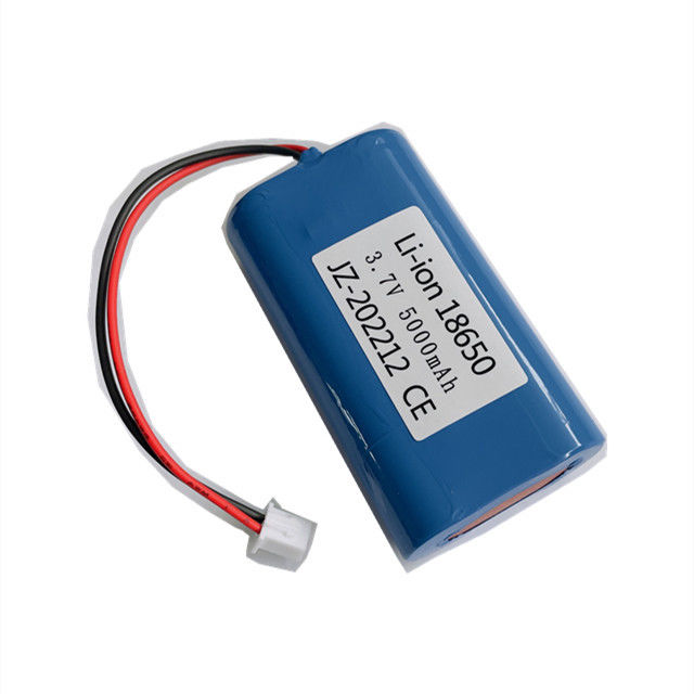 কাস্টমাইজড 18650 লি-আয়ন ব্যাটারি 2200mah সেল 2S1P প্যাক Icr18650 7.4v ক্যামেরার জন্য