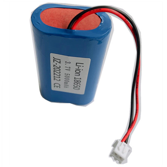 কাস্টমাইজড 18650 লি-আয়ন ব্যাটারি 2200mah সেল 2S1P প্যাক Icr18650 7.4v ক্যামেরার জন্য
