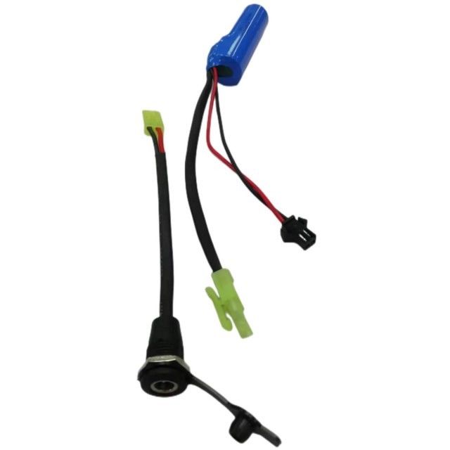 SM-2P ওয়াটার পাম্প ব্যাটারি 18650 1s 3.7v 2000mAh DC5521 চার্জিং প্লাগ সহ