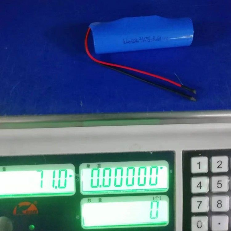 3.7V 5000mAh 21700 প্যাক সঙ্গে PCB এবং Leads 20 AWG জন্য ইলেকট্রনিক ডিভাইস