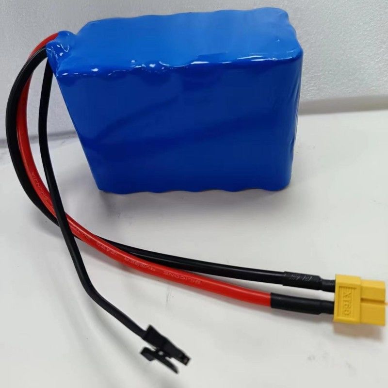3S5P 18650 ব্যাটারি প্যাক 11.1V 16Ah চার্জিং সংযোগকারী সহ MX3.0 এক্সটি 60 মহিলা প্লাগ