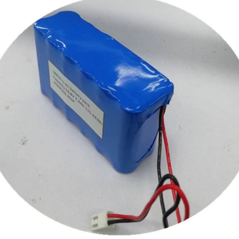 18650 ব্যাটারি প্যাক 4s3p 14.8V 7.8Ah ব্যাটারি LED লাইটের জন্য 2-পিন যোগাযোগ সহ