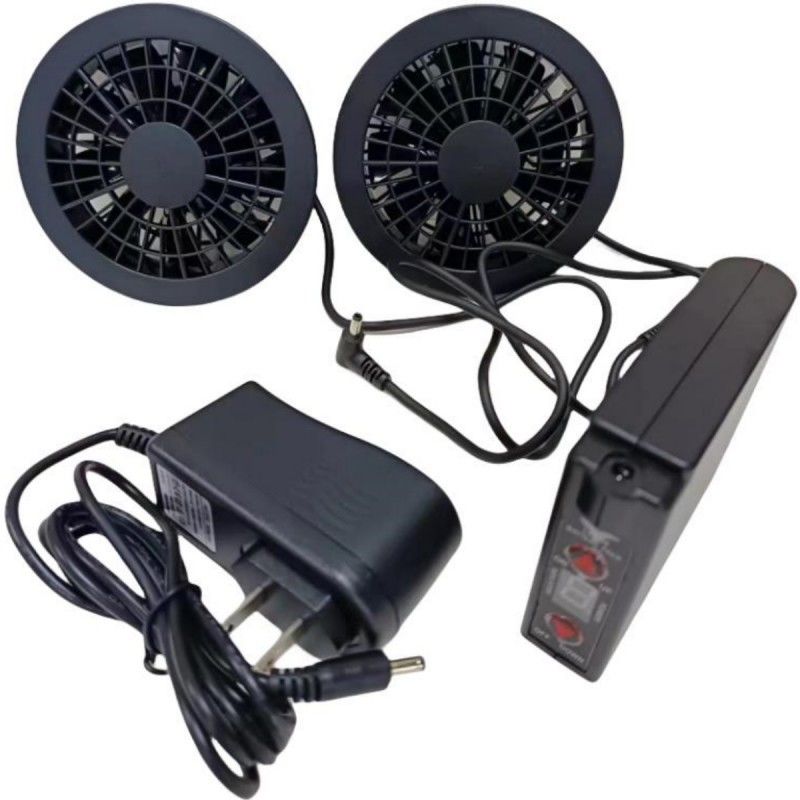 কোরিয়া ব্র্যান্ড ব্যাটারি ফ্যান সেট 7.4V 7000mAh কেসি শীতল জ্যাকেট জন্য