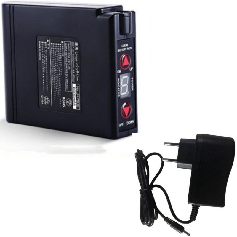 7.4 ভোল্ট 7000mAh গরম কাপড় ব্যাটারি চার্জার সেট কোরিয়ান প্লাগ গরম করার জন্য পেট বেল্ট