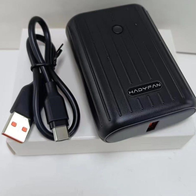 21700 লি-আয়ন ব্যাটারি পাওয়ার ব্যাংক 10000mAh পাওয়ার ব্যাংক গরম জ্যাকেট শীতল কাপড়ের জন্য ফ্যান