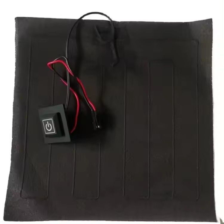 কাস্টম পোশাক হিটিং প্যাড আকার 20x20cm 3.7V SM 2Pin প্লাগ সহ