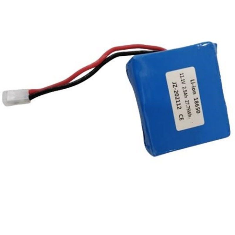 হাই ডিসচার্জ ব্যাটারি প্যাক 3S1P 18650 2500mAh 8C 11.1V ব্যাটারি মেডিকেল ডিভাইসের জন্য