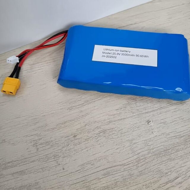 কাস্টম ব্যাটারি প্যাক 7s1p 18650 24V 3500mAh 350W মোটর জন্য Xt60 প্লাগ সহ